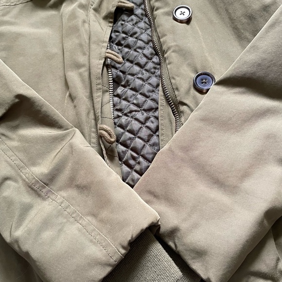 Topshop jacket missing furry hood attachment - Picture 3 of 5